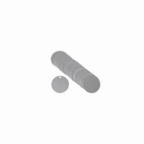 Blank Round Valve Tags, Aluminum, 2" dia