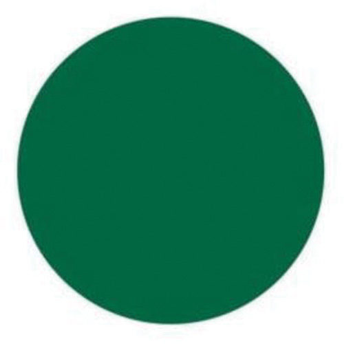 Round Write-On Labels, Circle, 1.5" L x 1.5" W, Green