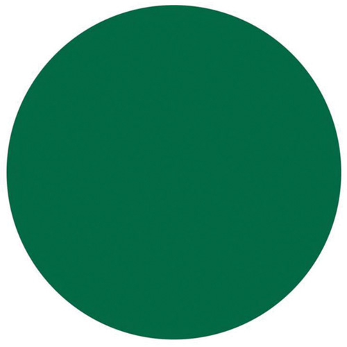 Round Write-On Labels, Circle, 3" L x 3" W, Green