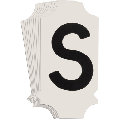 Quick-Align® Individual Gothic Number & Letter Labels, S, 1" H, Black