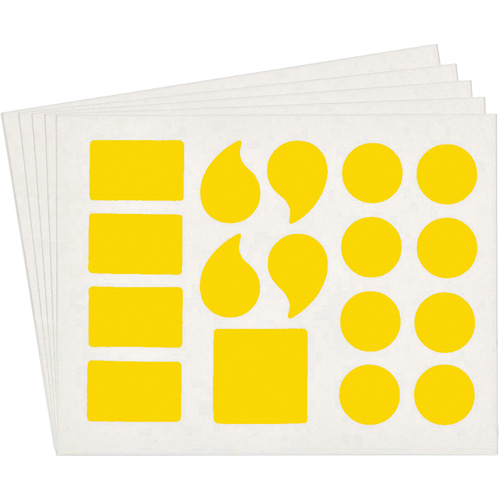 Quick-Align® Individual Gothic Number & Letter Labels, Assorted Punctuation, 3" H