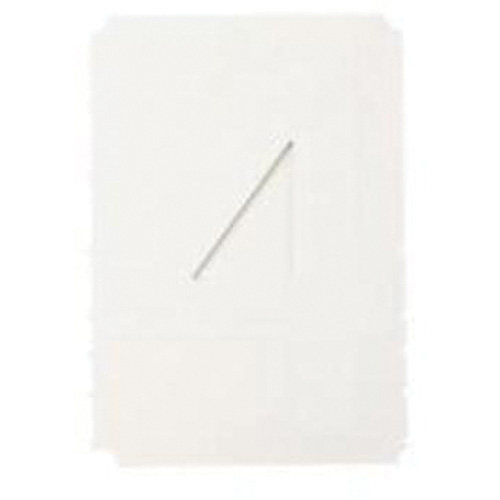 Quick-Align® Individual Gothic Number and Letter Labels, 4, 3" H, White