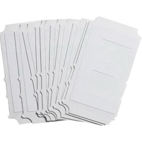 Quick-Align® Individual Gothic Number and Letter Labels, E, 3" H, White