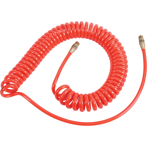 Polyurethane Hoses, Air, 3/8" ID x 50' L, Polyurethane, 140 PSI at 23 °C