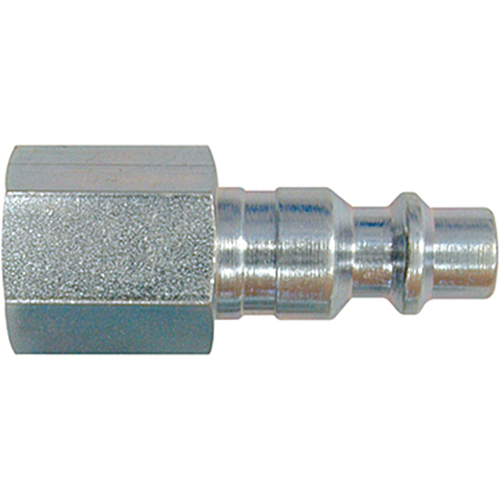 Quick Couplers - 1/4" Industrial, One Way Shut-off - Plugs, 3/8"