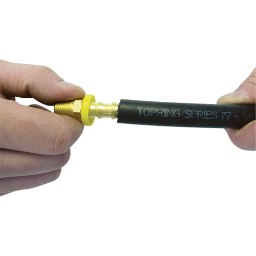 Topflex Lock-On Air Hoses- Replacement Reusable Fittings