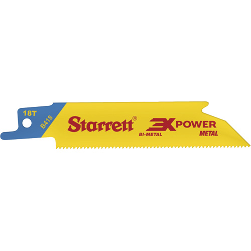 Fastcut™ General Purpose Reciprocating Blades, Bi-Metal, 18 TPI, 4" L x 3/4" W