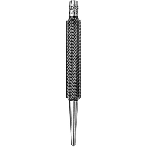 Centre Punch with Square Shank, 1/8" Dia., 3/8" Stock Size, 4" L