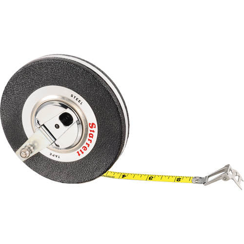 Closed Reel Long Tape, 3/8" x 50', Imperial Graduations