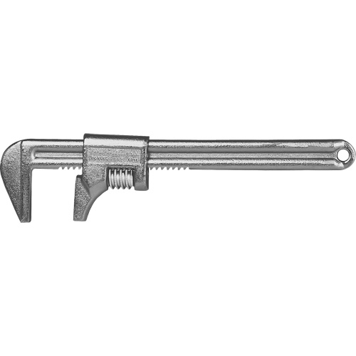 Automotive Wrench, 9" L, 15.2 mm Max Width, Chrome