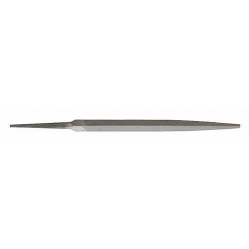 Three Square Files, Triangle, 6", Bastard
