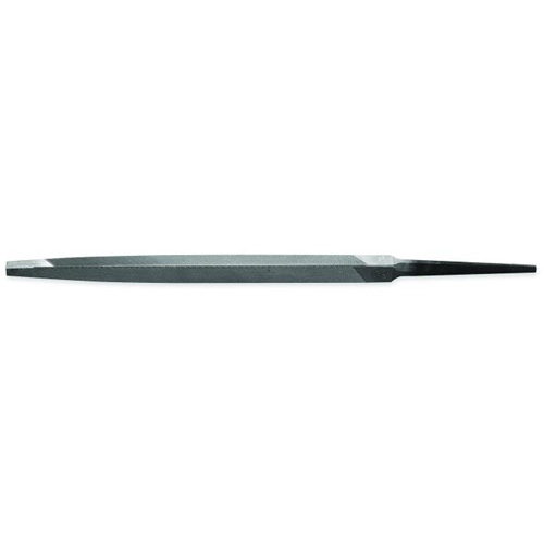 Extra Slim Taper File with Red Handle, Triangle, 6", Single
