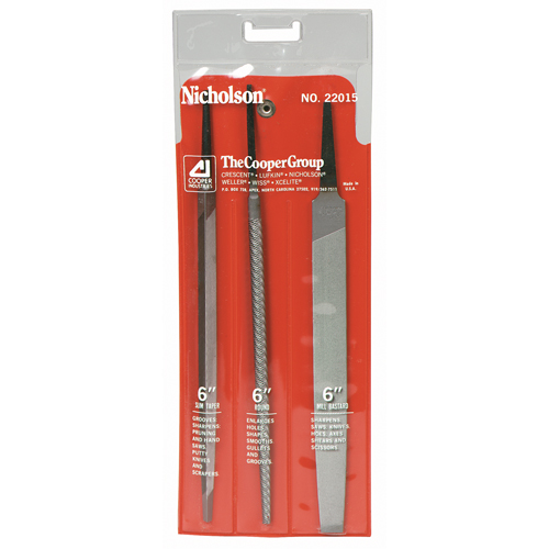 General Purpose File Set, 3 Pcs