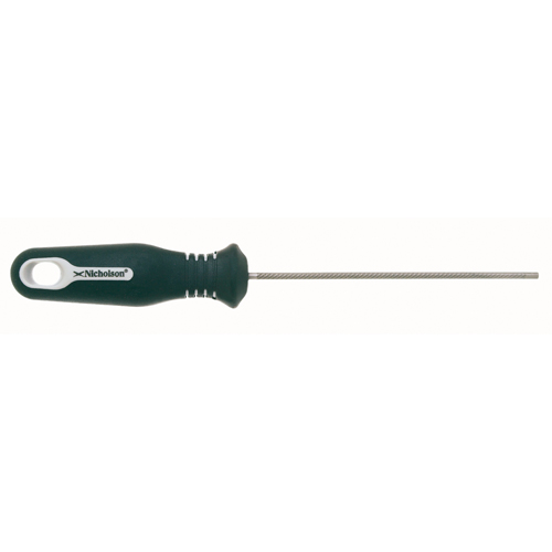 File with Ergonomic Handles, Half Round, 10" L