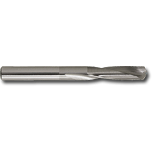 Slow Spiral Drill Bit, 3/16", Carbide, 1-1/8" Flute