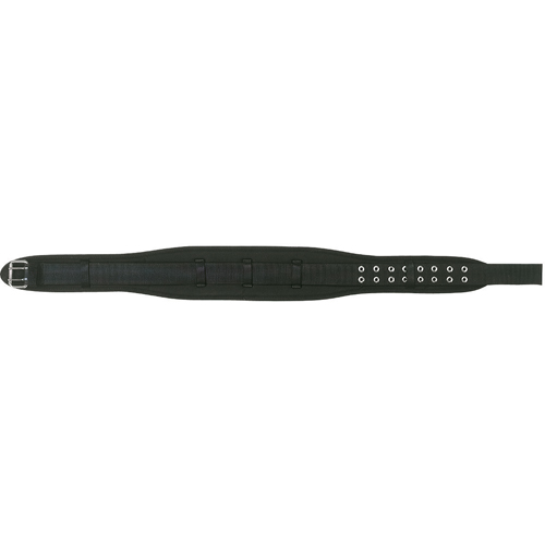 5" Wide Padded Comfort Belt, Canvas, Black