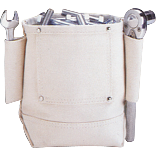 Standard Nut & Bolt Bags, Multiple Tool Holder, Canvas, 3 Pockets
