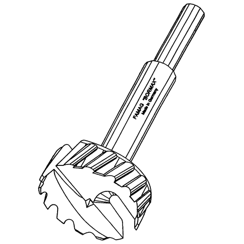 Bormax Forstner Bits, 13/16", 5/16" Shank, 3-1/2" Length
