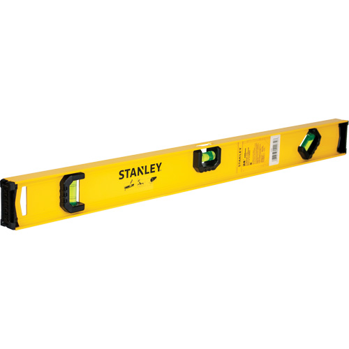 Top-Read Level, I-Beam, 24" L, Aluminum, 3, Non-Magnetic