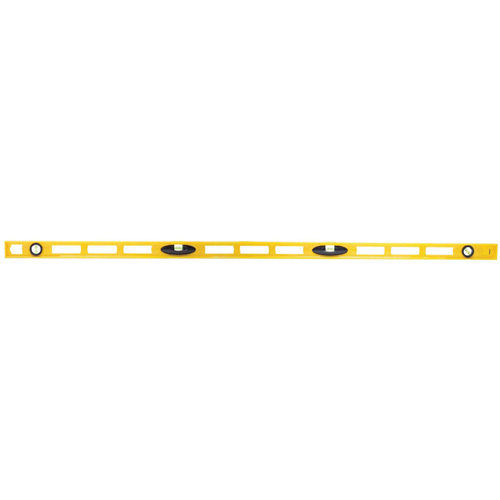 ABS Level, I-Beam, 4' L, Plastic, 3, Non-Magnetic