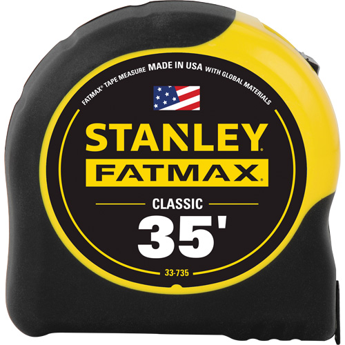 FatMax® Classic Tape Measure, 1-1/4" x 35', Imperial Graduations