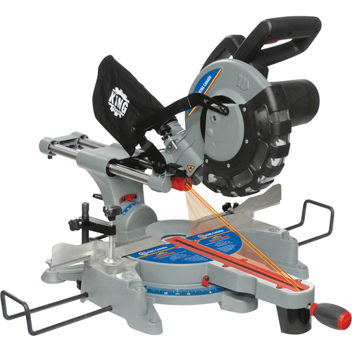 10" Sliding Compound Mitre Saws With Laser, 10", 15 A, 120 V
