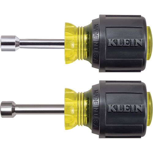 Stubby Nut Driver Set, 2, Non Magnetic, Imperial