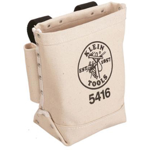 Bull-Pin & Bolt Pouch with Belt Strap Connect, Tool Holder, Canvas, 3 Pockets