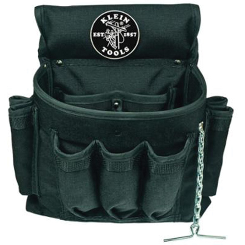 PowerLine™ Series Electrician Tool Pouch, Multiple Tool Holder, Nylon, 18 Pockets