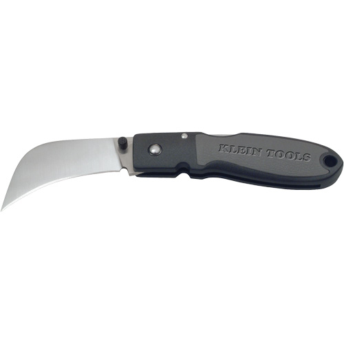 Lockback Knife with Hawkbill Blade, 2-5/8" Blade, Stainless Steel Blade, Nylon Resin Handle