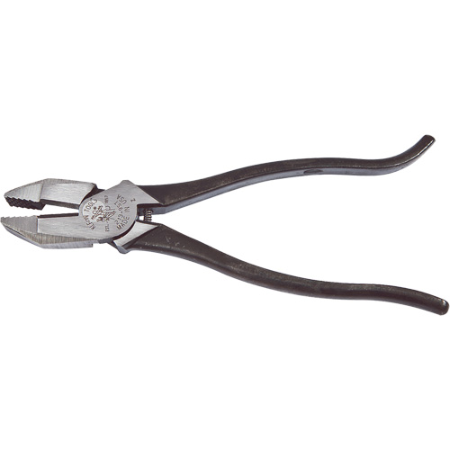 Ironworker's Pliers, Aggressive Knurl, 9-3/8" L, 1-1/4" Capacity