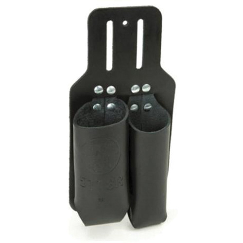 Pliers & Rule Slotted Holder, Plier Holder, Leather, 2 Pockets