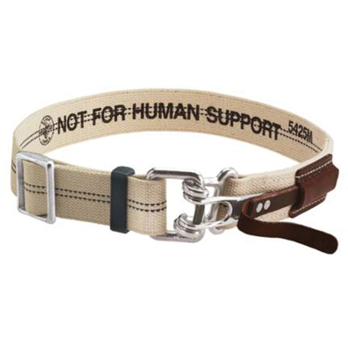 Tool Belt with Quick Release Buckle, Cotton/Polyester, Beige