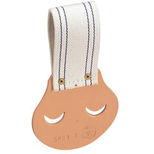 Spud Wrench Holder with Cotton Web Tunnel Connection, Tool Holder, Leather, 2 Pockets
