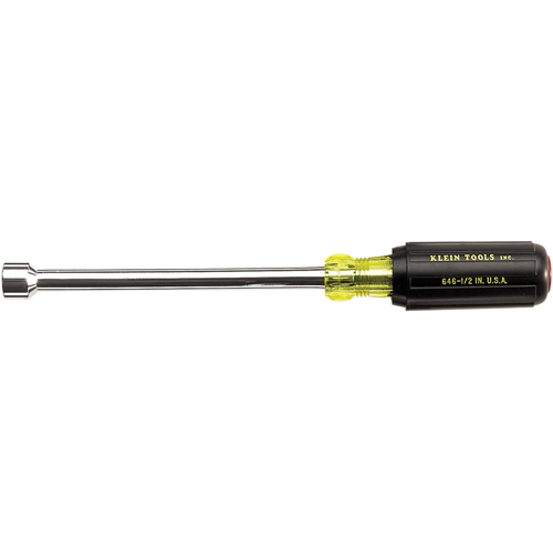 Nut Drivers, 5/16" Drive, 9-3/4" L, Magnetic
