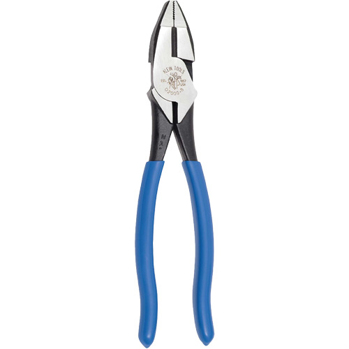 Lineman's Pliers, Heavy-Duty Side Cutting, 8-9/16" L, 1-9/16" Capacity