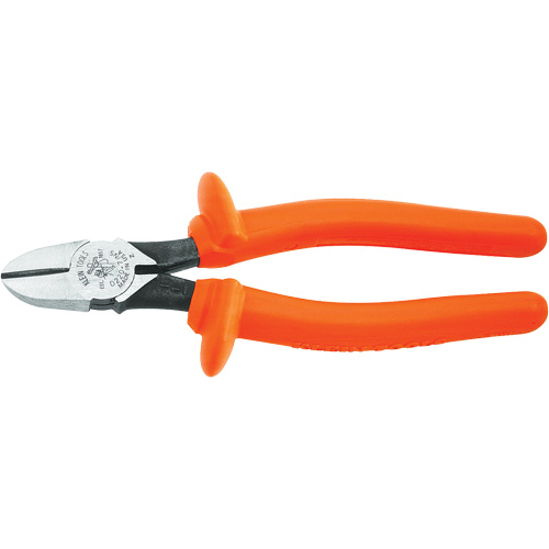 Diagonal-Cutting Pliers, Insulated, Heavy-Duty, Tapered Nose, 7-7/8" L