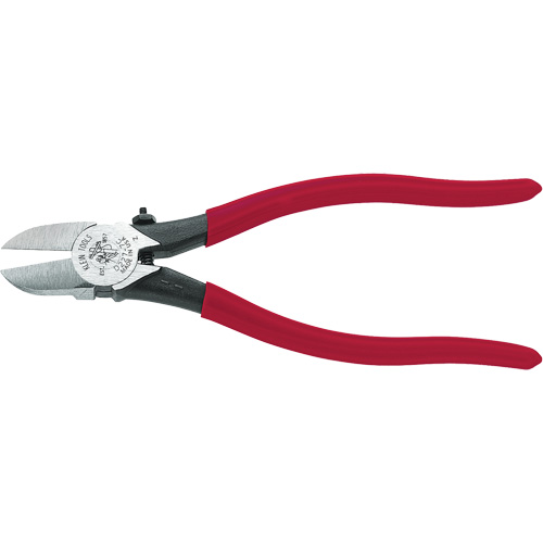 Plastic-Cutting Pliers, Spring-Loaded, 7-11/16" L