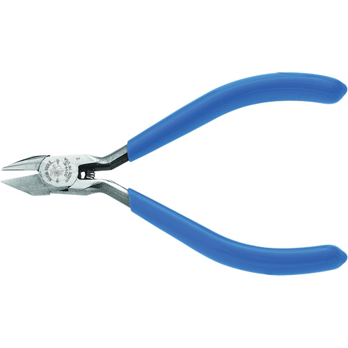 Diagonal-Cutting Pliers, Midget, Pointed Nose, Extra-Narrow Jaw, 4-1/4" L
