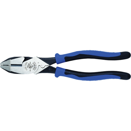 Lineman's Pliers, Crimping, Journeyman Handle, 9-1/2" L, 1-1/4" Capacity