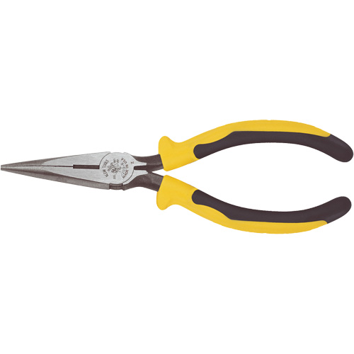 Long-Nose Pliers, Side Cutters, Journeyman Handle, 6-3/4" L