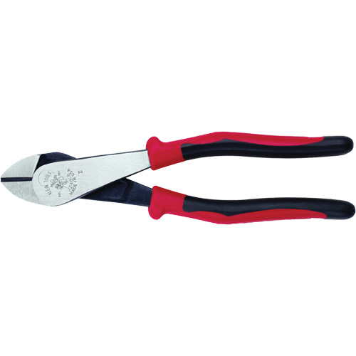 Diagonal-Cutting Pliers, Angled Head, Journeyman Handle, 8-1/8" L