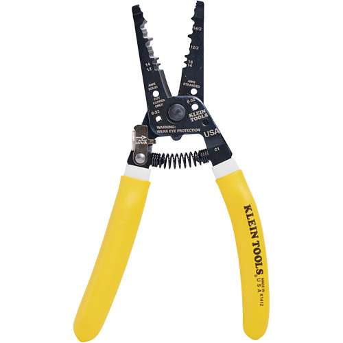 Klein-Kurve® Dual NM Cable Stripper/Cutter, 8"