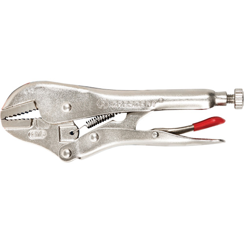 Locking Pliers, 7" Length, Straight