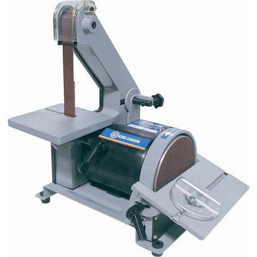 Belt Disc Sanders, 1" W x 30" L Belt, 5" Disk