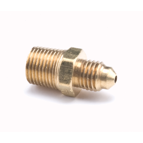 Flare Connector-flare Tube To Male Pipe, 1/4" x 3/8"