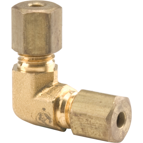 Compression Elbows 90° - Tube to Tube, 3/8"