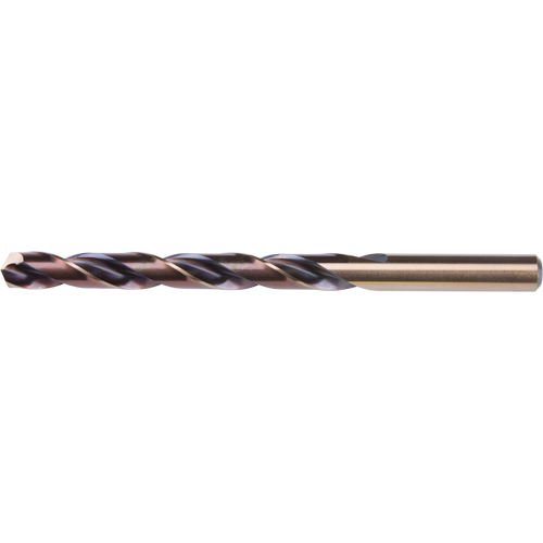 Jobber Length Drill Bit, High Speed Steel, 29/64", 5-5/8" L, 4-3/16" Flute, 135° Point Angle