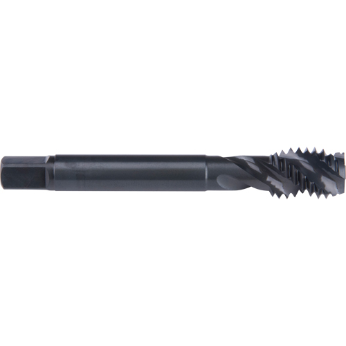 45° Spiral Flute Tap, High Speed Cobalt, 8-32 Thread, 2-1/8" L
