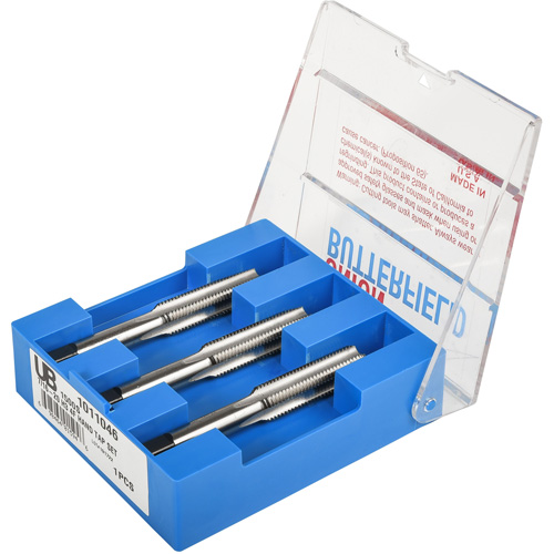 Hand Tap Set, High Speed Steel, 1"-8 Thread
